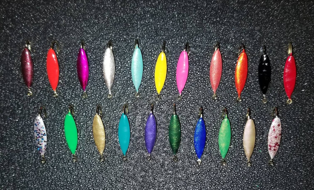 Crappie Panfish and Ice Fishing Spoon Lures3 Pack Etsy