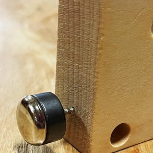 Magnet and Nail Connectors: DIY Toy Train Parts