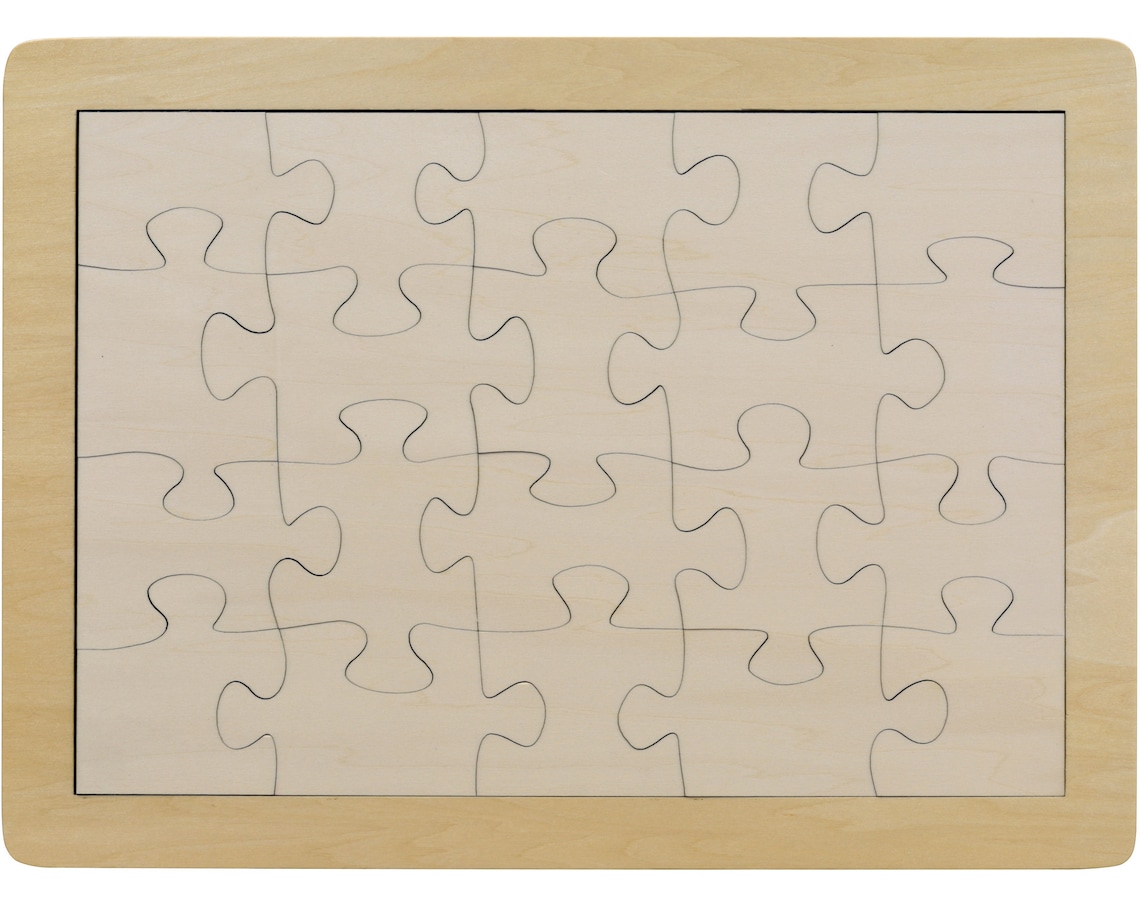 Wooden Tray Puzzles for Kids Etsy