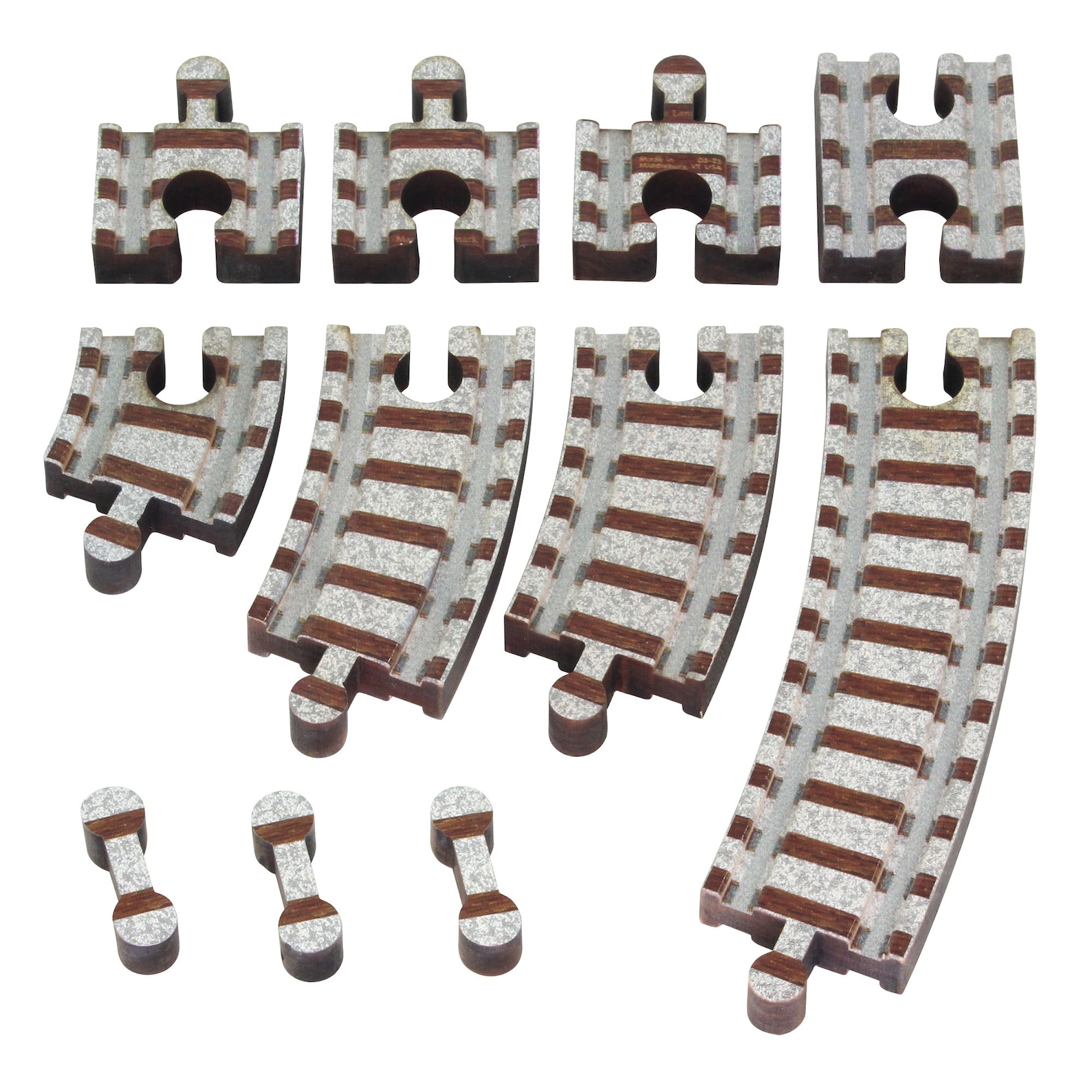 Iron Track Set Track Pack Sets for Wooden Train Sets - Etsy