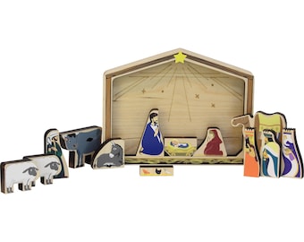 Wooden Nativity Puzzle