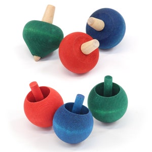 Wooden Tops - Styles: Standard and Flip - Made in USA
