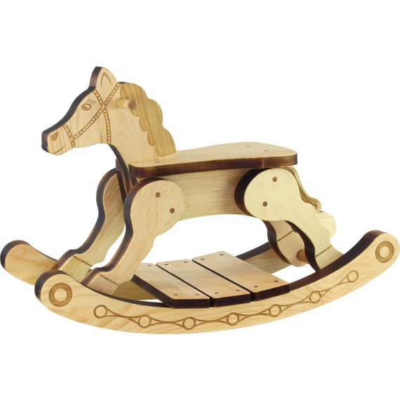 Buy Rocker feller Rocking Horse With Optional Name Plate Online in