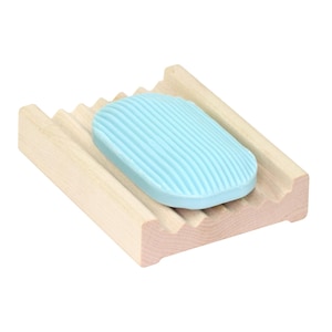 Wood Soap Dish Pair