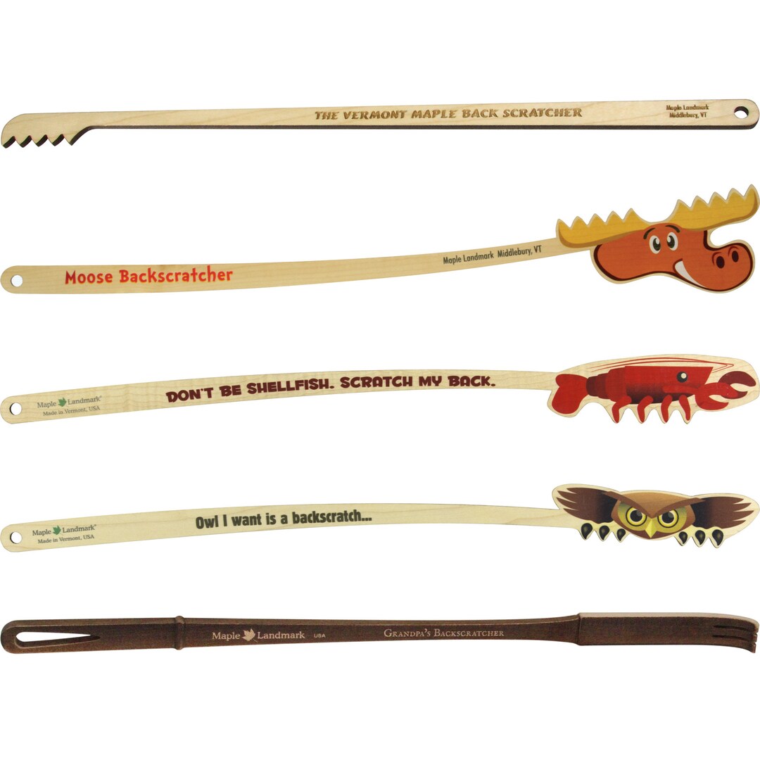 Wooden Backscratchers - Made in USA - Etsy