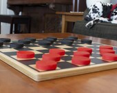 Wood Checker Board with or without checkers