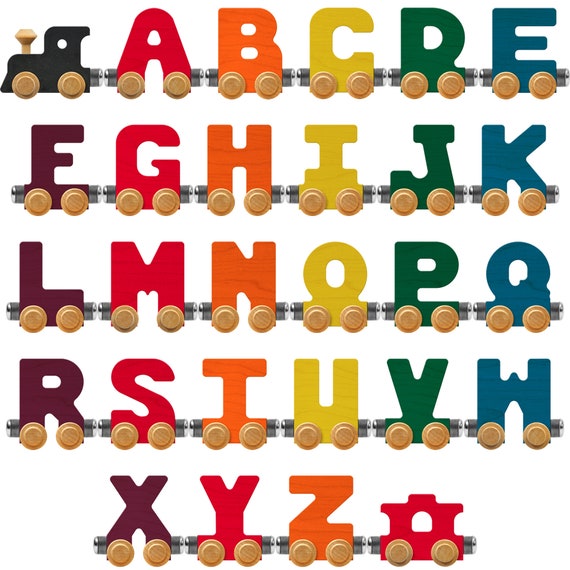 Individual Bright Nametrains Letters - Canada