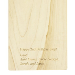 Name Puzzle Engraved Personalization - Puzzle Sold Seperately