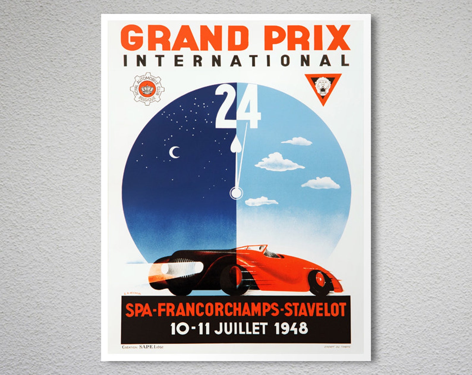 Grand Prix International SPA Francorchamps Stavelot 10-11 ...