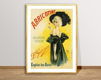 Vintage Abricotine Historical Advertisement Art Print - Food&Drink Poster