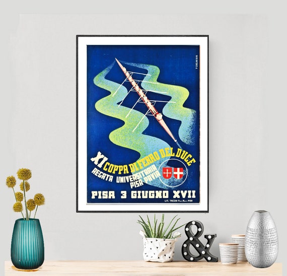 COPPA DELLA PERUGINA AUTO Rffr - POSTER HQ 50x70cm d'une AFFICHE VINTAGE