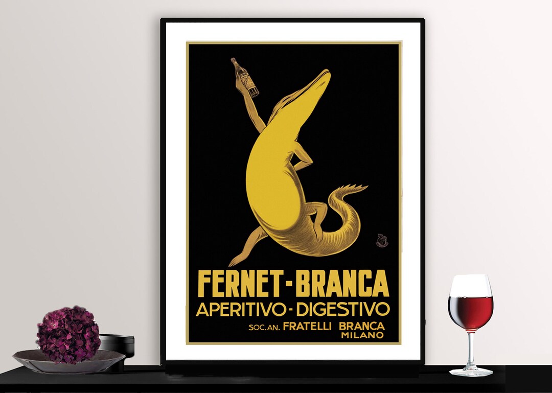 Aperitivodigestivo Vintage Food&drink Poster Poster