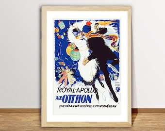 Vintage Royal Apollo Az Otthon Entertainment Poster - Wall Art Print