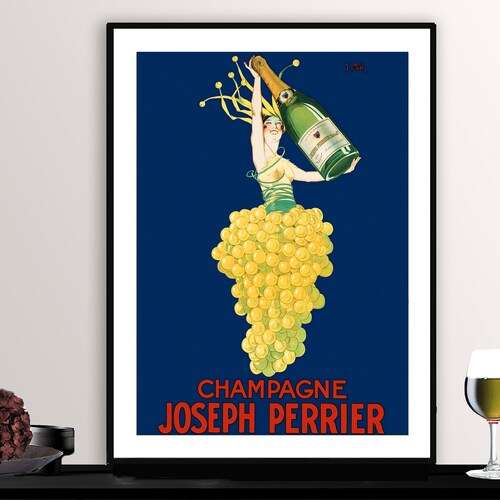 Poster Vintage Champagne Heidsieck Rf113 - Affiche HQ 40x60 Cm - PostersAndCo