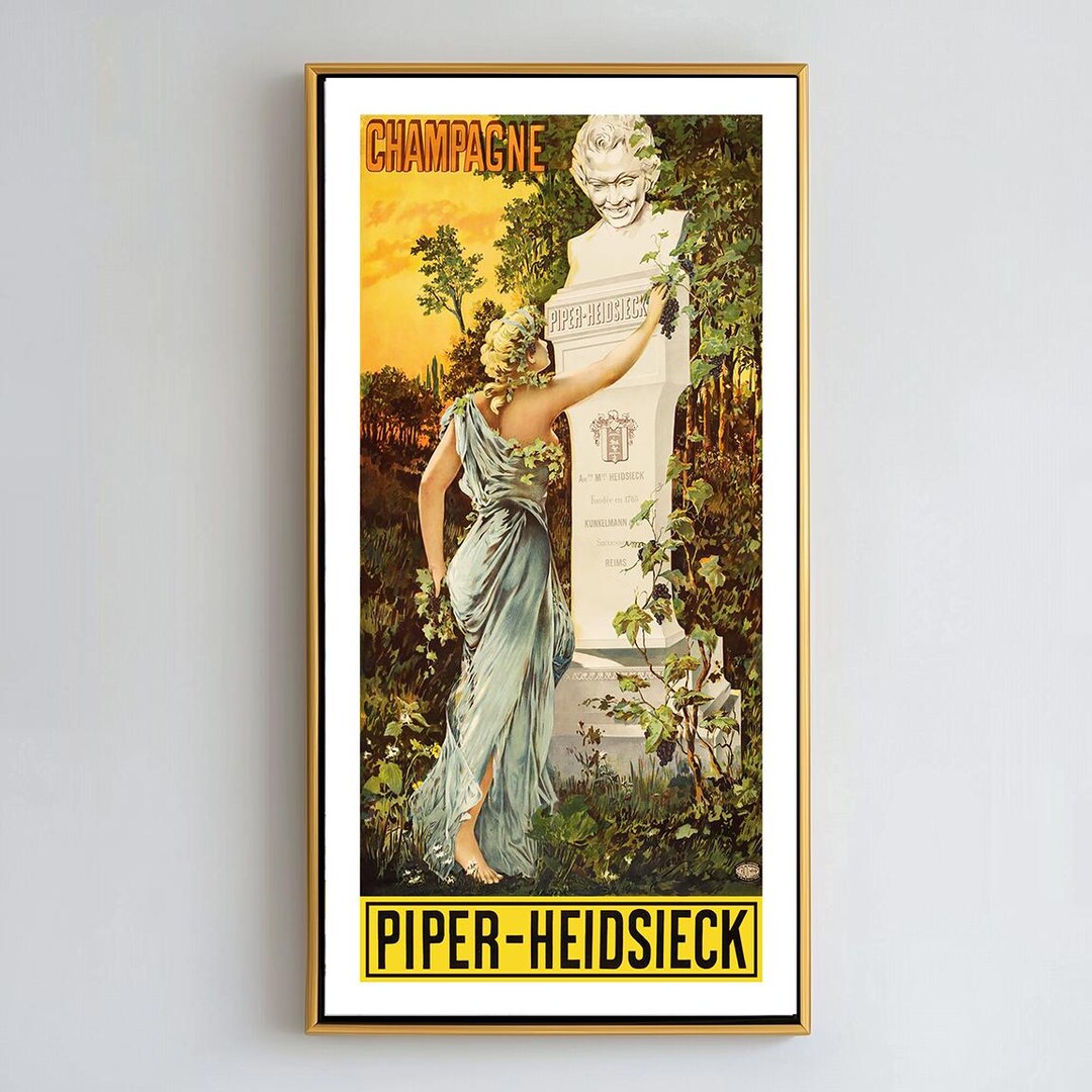 PUBLICITé CHAMPAGNE Georges FAYET - POSTER HQ 40x60 d'une AFFICHE VINTAGE