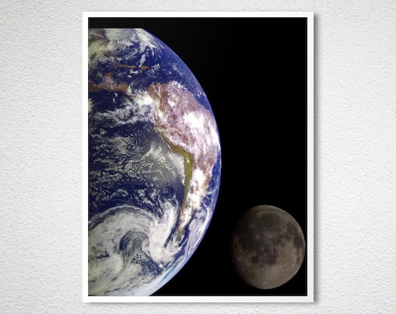 Earth From Moon High Resolution