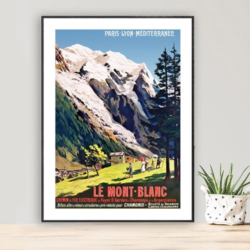 Norway Vintage Travel Poster Poster Paper or Canvas Print / - Etsy
