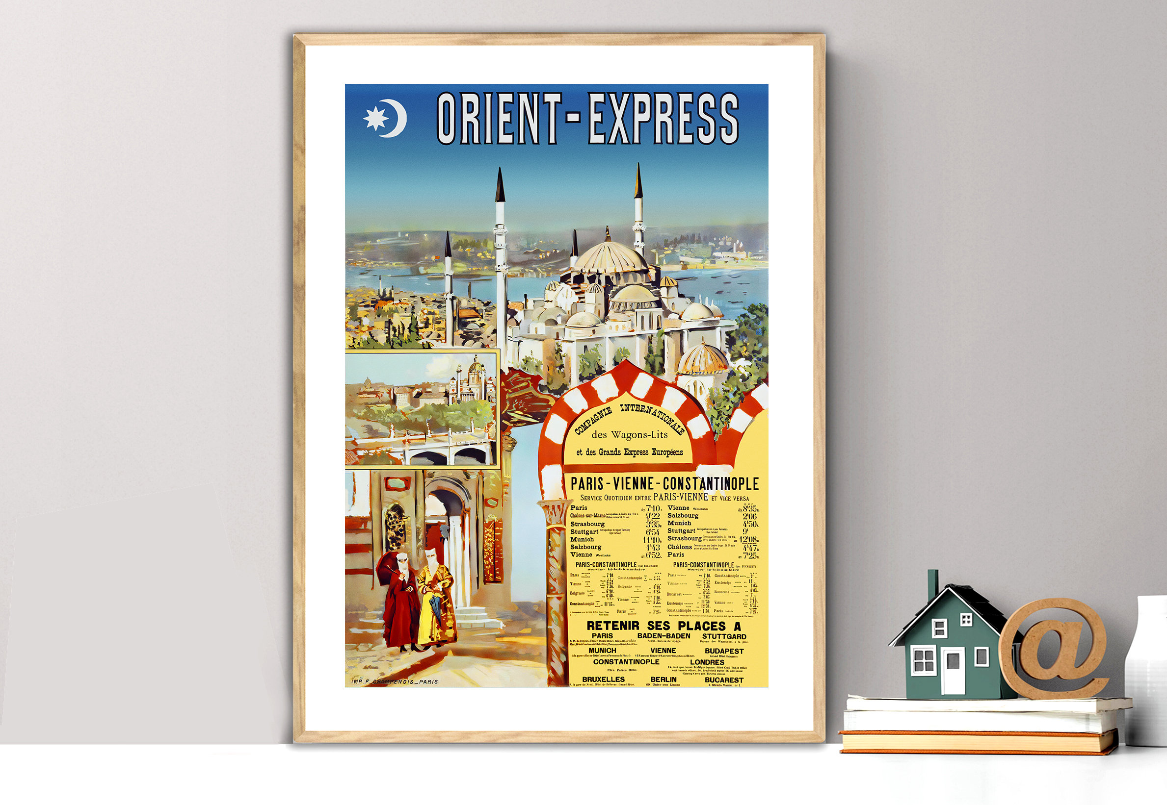 Simplon Orient Express Vintage Travel Poster Sticker or Canvas Print Gift Idea Wall Decor Poster Paper Simplon Orient Express Vintage Travel Poster Sticker or Canvas Print Gift Idea Wall Decor Poster Paper