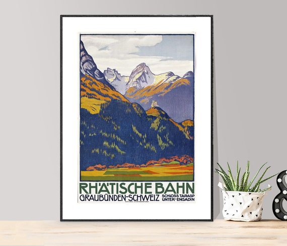 Poster - Wall Art Print - Travel Stickers