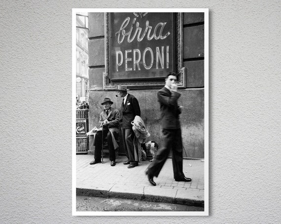 Napoli Travel Vintage Poster Print on Paper or Canvas