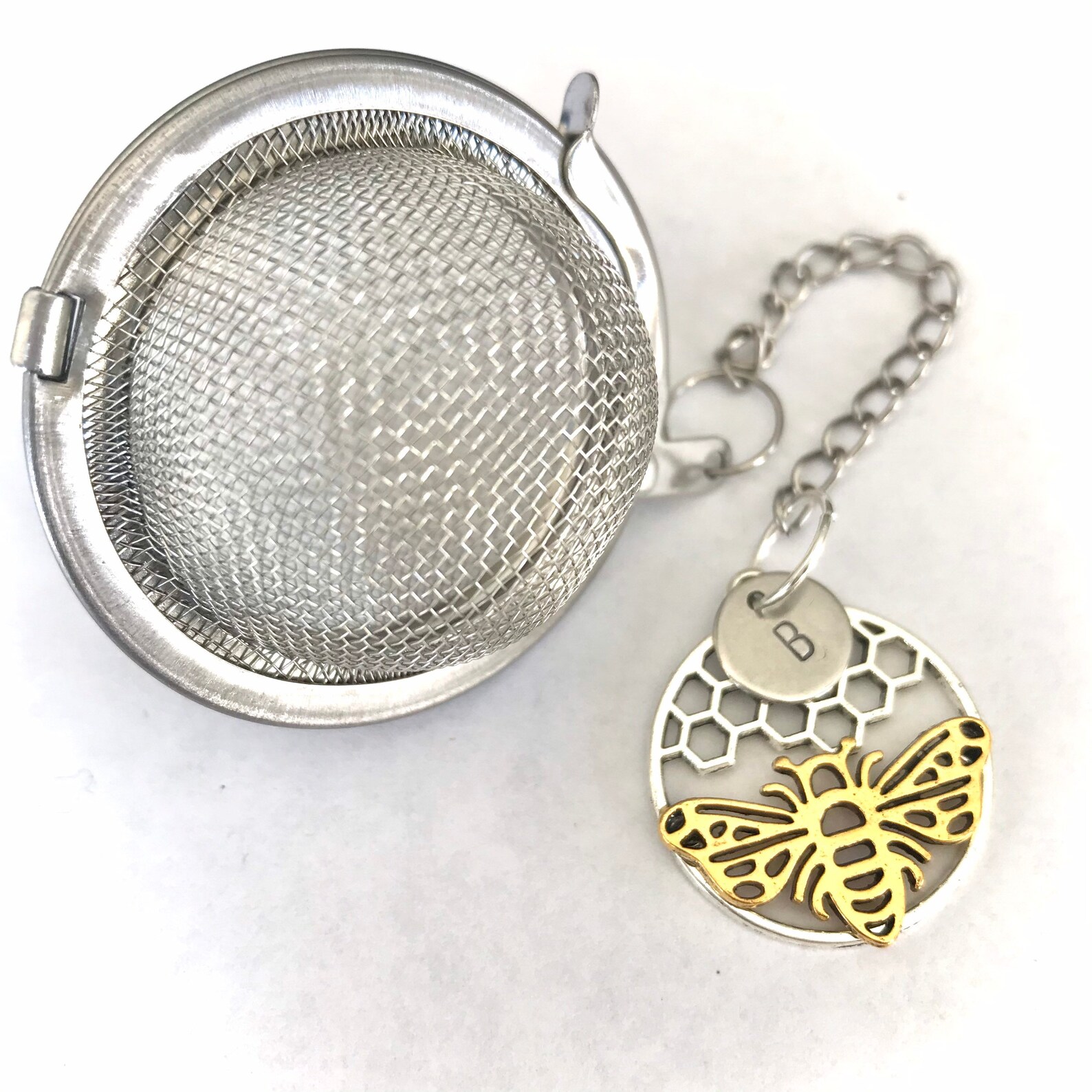 Personalized Tea Infuser with Honey Bee Etsy