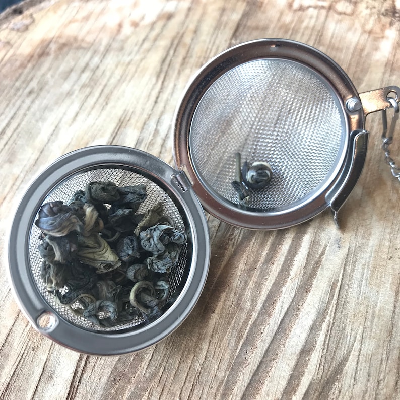 Blue Tea Gift Box With Personalized Infusers & Loose Leaf Teas Etsy