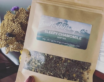 Sleepy Chamomile Tea – Caffeine-Free Herbal Blend