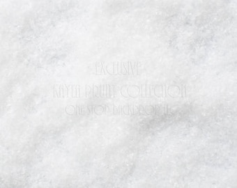 Snow Floor Backdrop on Glare Free Vinyl 7' wide by 5'