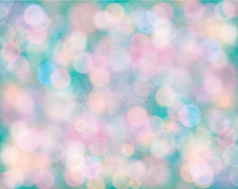 Spring & Easter Bokeh Backdrop BK0032 on Glare Free Vinyl 7' wide by 5' tall.