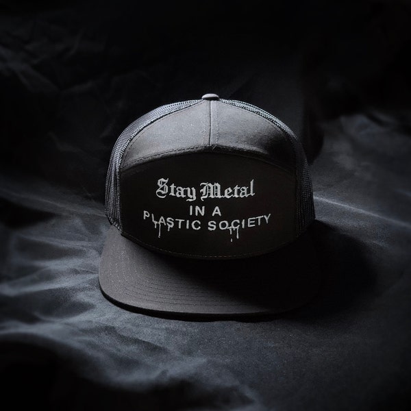 Stay Metal snapback hat by RTFO®