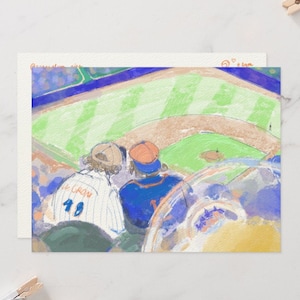 allons-y, mets baseball, impression artistique