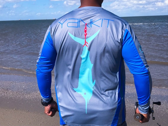 Yankit And Hang It Marlin Fishing Shirt Etsy