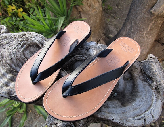 Verano Slide {Women's Leather Sandals} 37 (Size 6.5-7) / Black