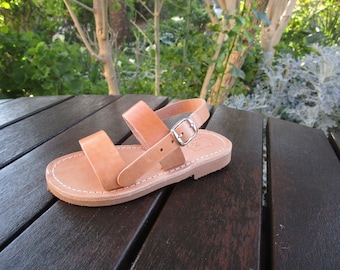 Hand Made Greek Leather Sandal