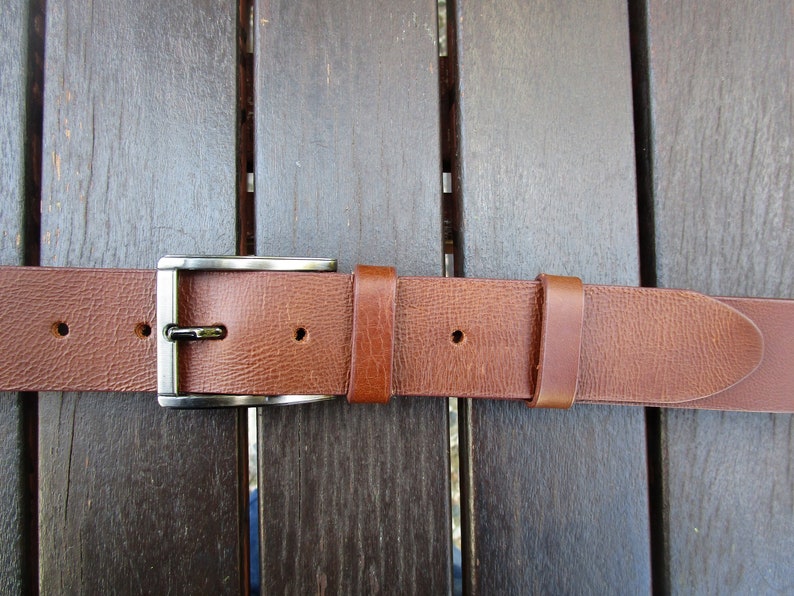 Handmade Greek Leather Belt Men/'s Real Leather Belt 40mm Wide Belt Classic Leather Belt