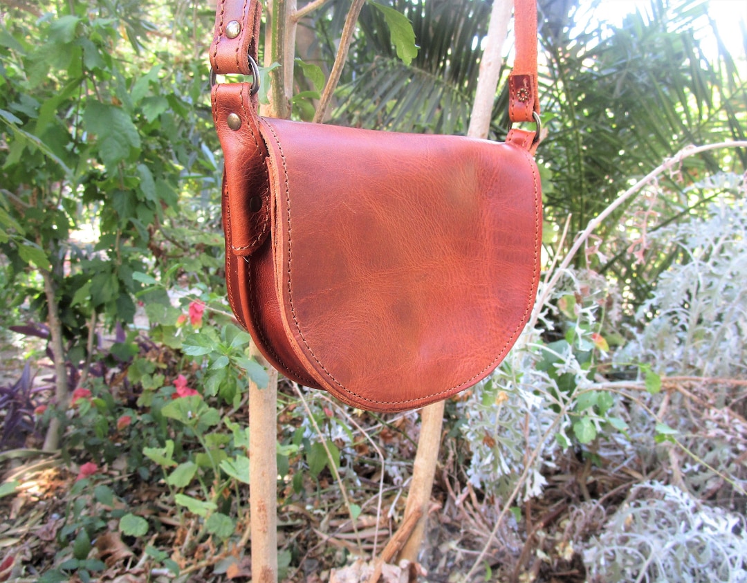 MOAZIFI 70er Jahre Umhängetasche - Boho Vintage Mit Quaste Flower Power