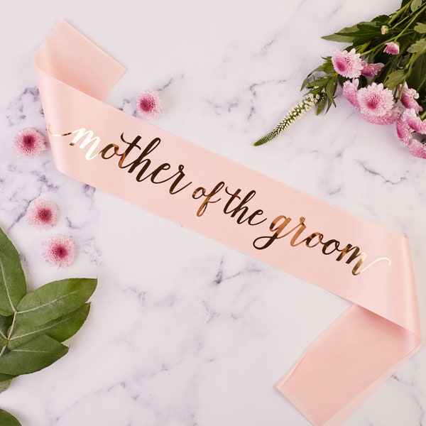 Mother of the Groom Sash, Bridal Party Sash, Mother Sash, Classy Hen Party, Hen Party Accessories, Mother of the Groom Hen Party Sash