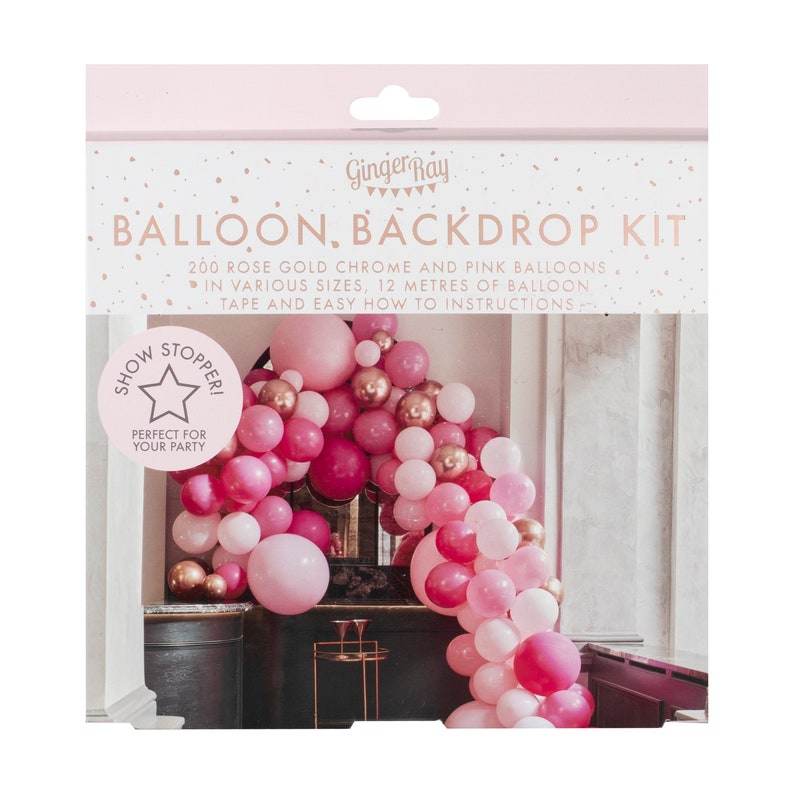 Pink Balloon Arch Kit Hen Party Balloons Hen Party Etsy