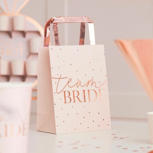 Hen Party Bag, Team Bride Party Bag, Hen Party Gift Bag - Hen Party Goody Bag - Bridal Shower Party Bag - Bachelorette Gift Bag