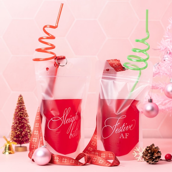 Festive Christmas Drinking Tree Straw, Reuseable Christmas Tree Drinking  Straw, Christmas Tree Drinking Straw, Festive Drinking Straws, Xmas 