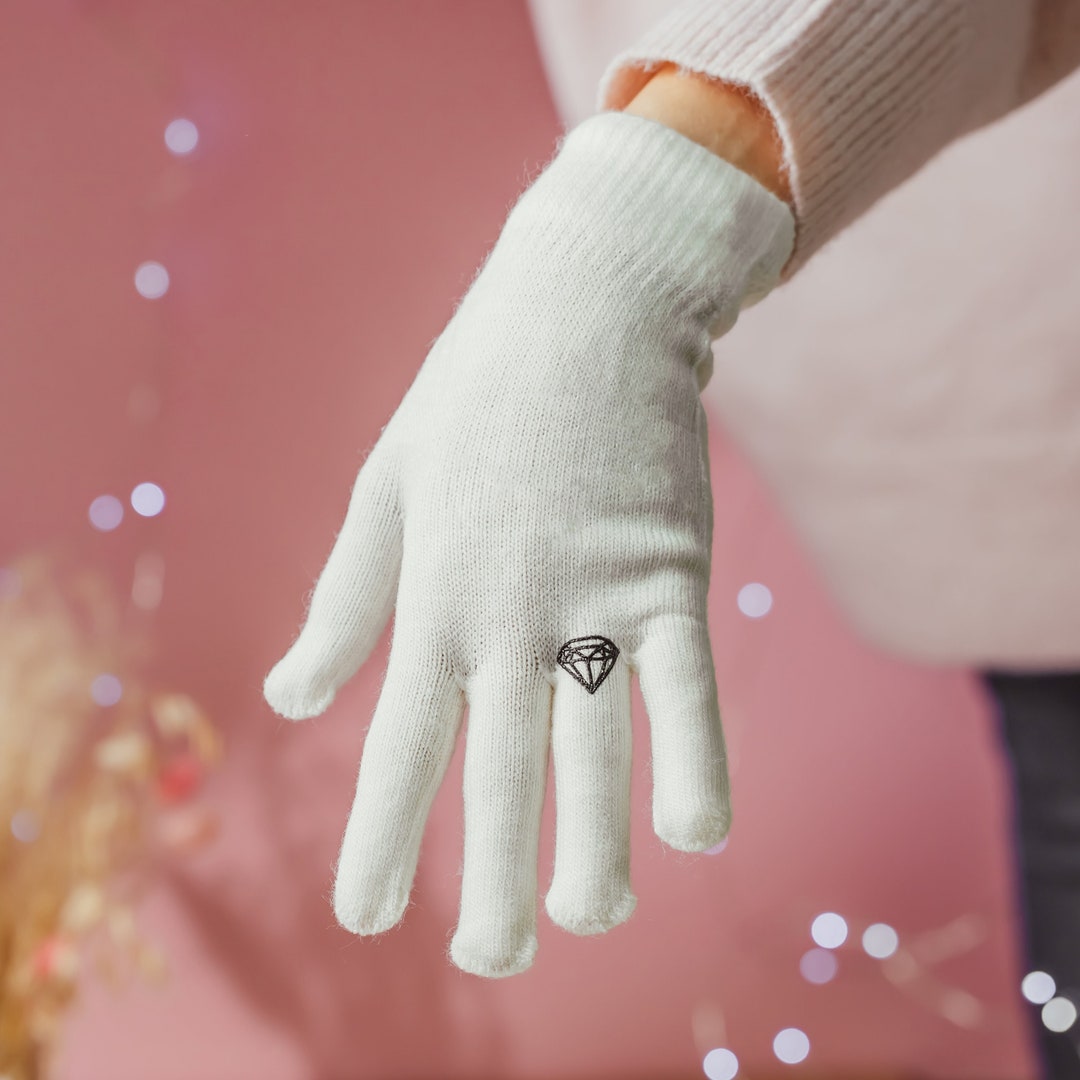Engagement Ring Gloves, Wedding Ring Gloves, Fiancée Gloves, Bride