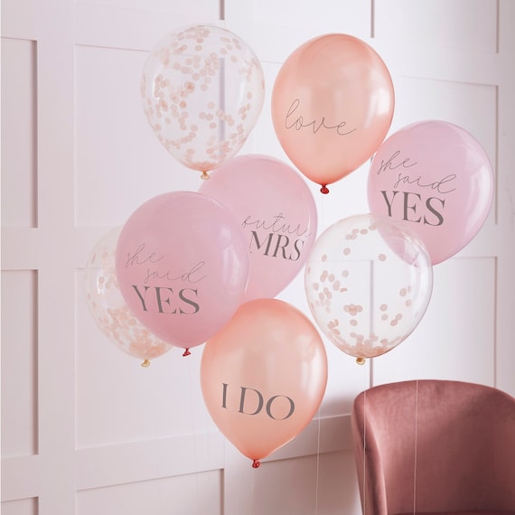 12 x DELUXE PINK HEN PARTY SASH'S PACK OF 10 PINK HEN NIGHT BALLOONS PARTY 