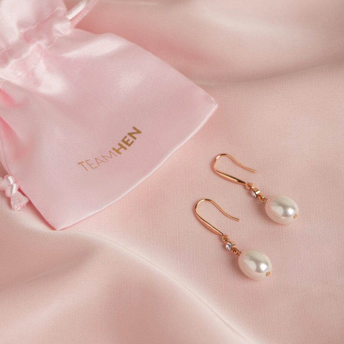 Pearl Drop Earrings Bridesmaid Pearl Earrings Bridal Pearl Etsy UK