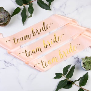 Hen Party Sash, Team Bride Sash, Team Bride Hen Party Sash, SATIN Hen Party Sash, Classy Hen Party Sash, Hen Party Accessories, Hen Do Sash