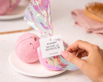 Maid of Honour Bath Bomb, Maid of Honour Bath Bomb, Maid of Honour Bath Fizzer, Hen Party Bath Fizzer, Hen Party Favour