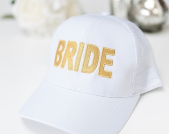 Bride Baseball Cap, Bride Cap, Bride to Be, Hen Party Cap, Hen Party Accessories, team bride cap, squad cap, bride tribe, white bride cap