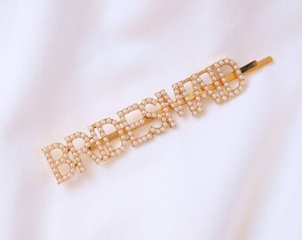 Pearl Bridesmaid Hair Slide, het perfecte cadeau voor een bruidsmeisje. Bruidsmeisje bedankje, vrijgezellenfeest haartoebehoren, bruidsmeisje haar