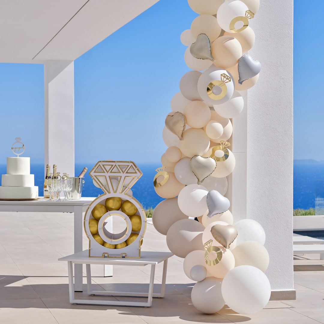 Engagement Hen Party Balloon Arch Kit, Hen Party Balloon Arch, Hen