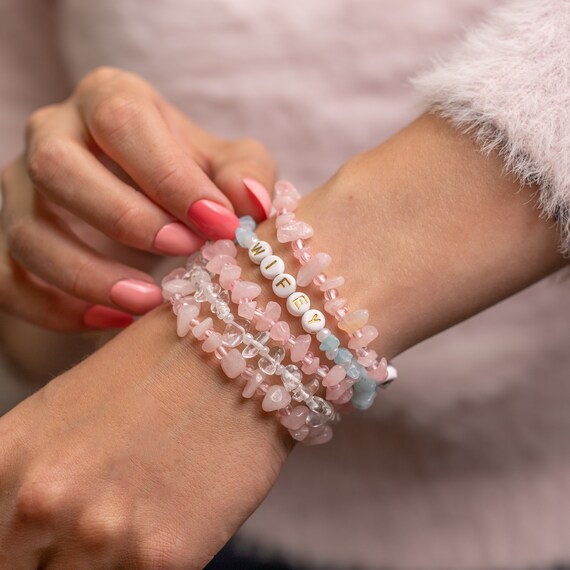 Wifey Crystal Bracelet Crystal Wifey Bracelet Handmade Bracelet