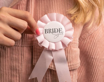 Bride Squad Rosette, Bride Squad Badge, Bride Squad Rosette Badge, Hen Party Rosette, Hen Party Badges, Bride Squad Badge